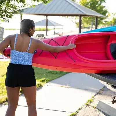 Lifetime Charger 100 Sit-In Kayak (Paddle Included)