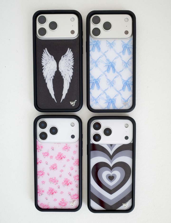 Forget Me Not Floral | Pink iPhone Case