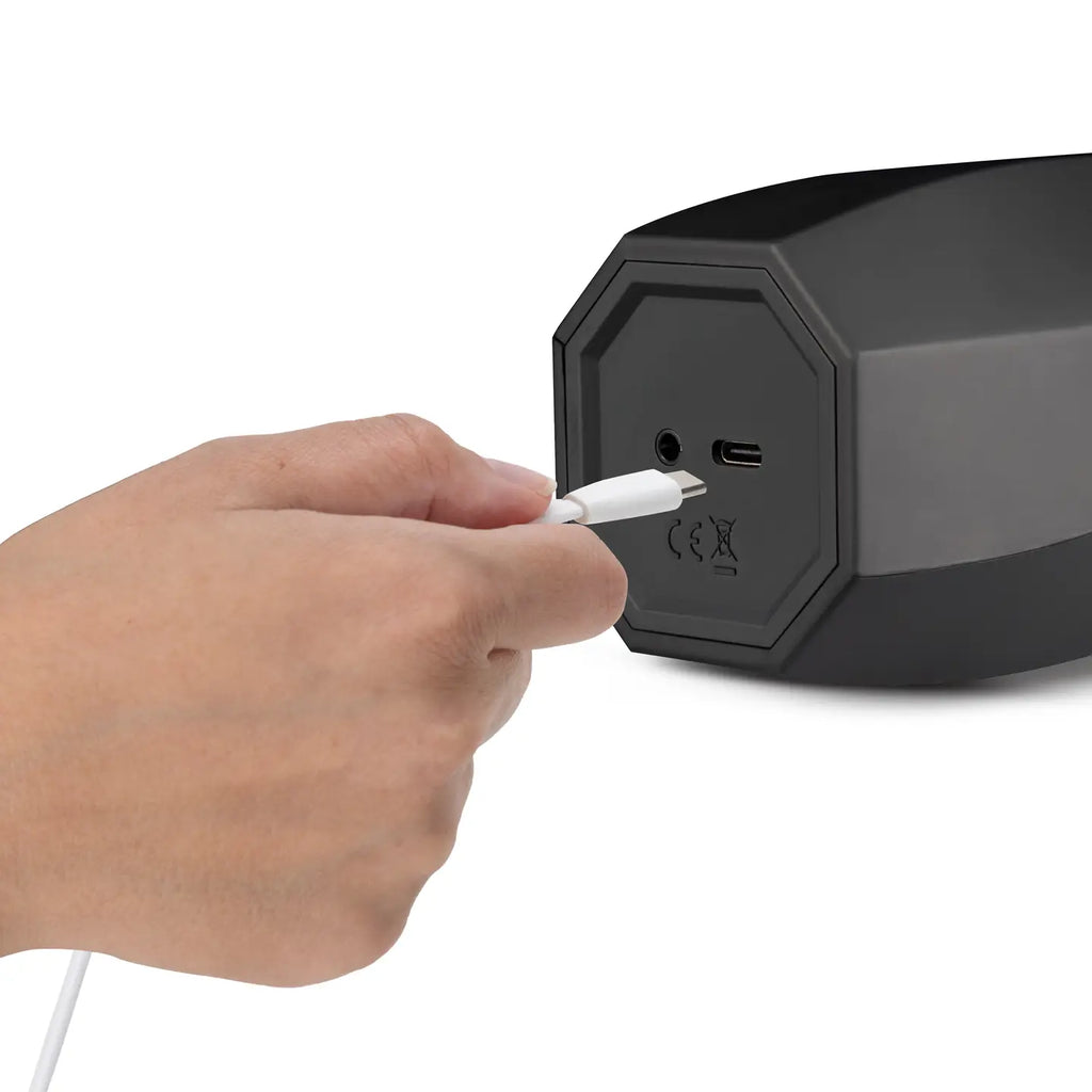 Storm Vibrating Masturbator with Headphones - M For Men