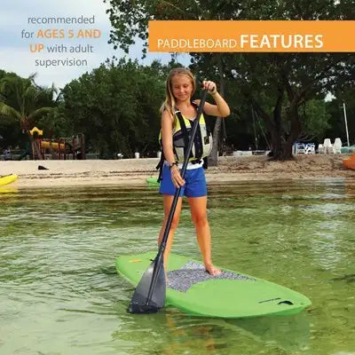 Lifetime Hooligan 80 Youth Stand-Up Paddleboard (Paddle Included)