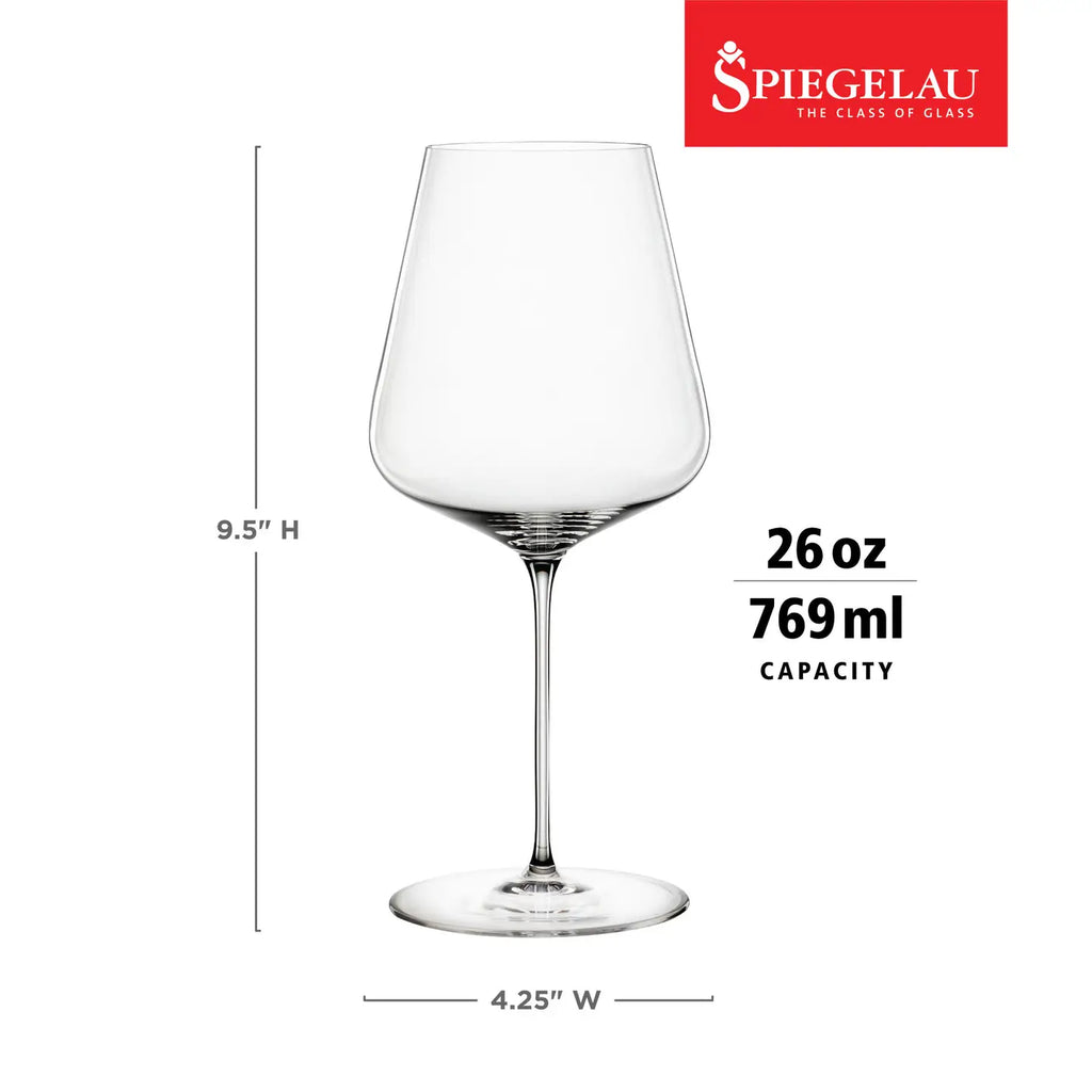 Definition Crystal Bordeaux Wine Glasses - Set of 2
