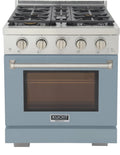 Kucht 30" Freestanding Professional Gas Range KFX3000X-LB