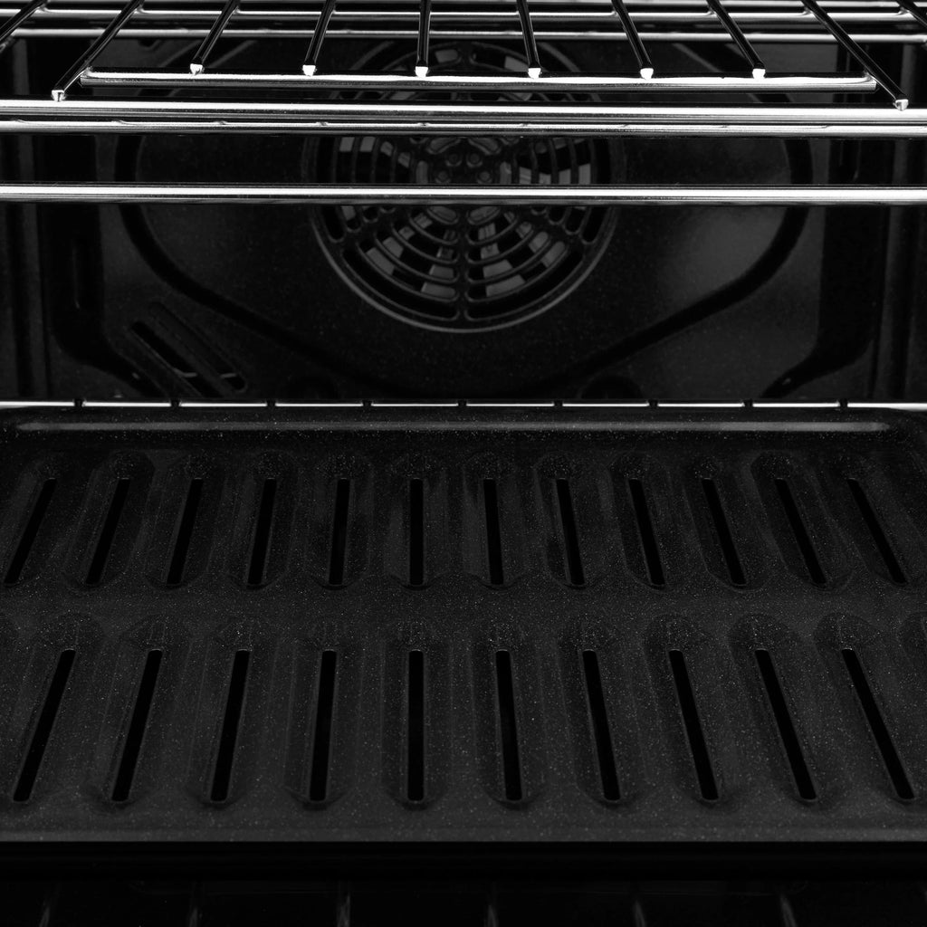 ZLINE 30 "Professional True Convection Single Wall Oven, Air Fry, Self Clean, Black Stainless Steel, Champagne Bronze WASBZ-30-CB