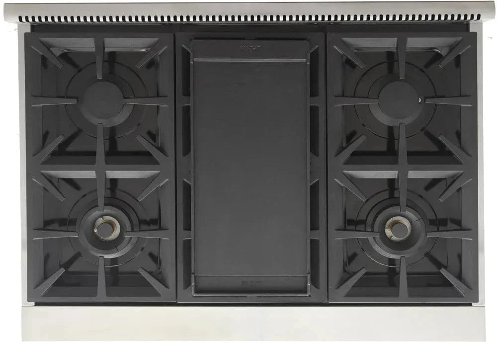 Kucht 36" Freestanding Professional Gas Range Liquid Propane KFX3600X/LP-S