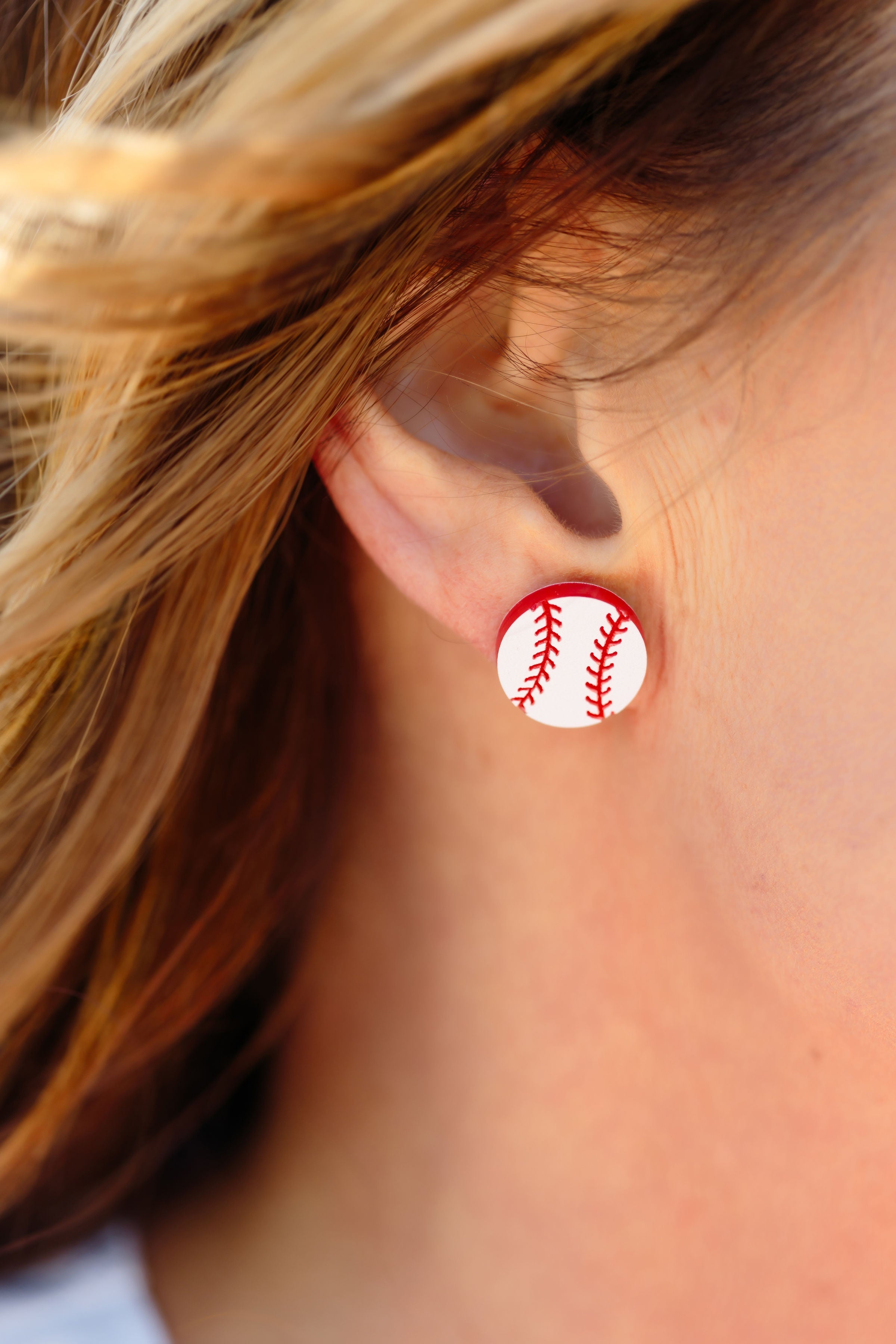 Baseball/Softball acrylic studs