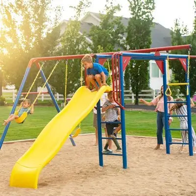 Lifetime Monkey Bar Adventure Swing Set