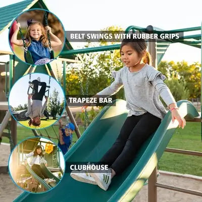 Lifetime Big Stuff Deluxe Swing Set