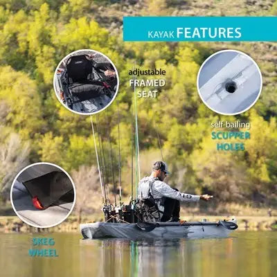 Lifetime Yukon Angler 116 Fishing Kayak