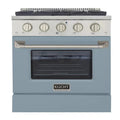 Kucht 30” Pro-Style Kitchen Dual Fuel Range - KDF302-LB