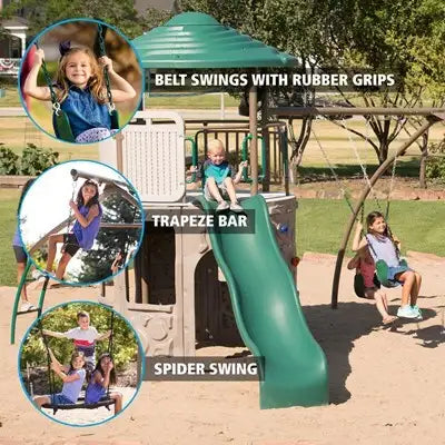 Lifetime Adventure Tower with Spider Swing