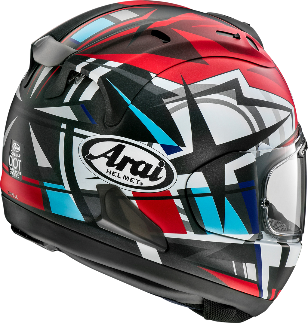 ARAI HELMETS, ARAI HELMETS Corsair-X Takumi Frost 2XL Motorcycle Helmet - Advanced Ventilation and Enhanced Shell Strength
