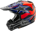 ARAI HELMETS, Arai Helmets VX-Pro4 Stars & Stripes Black Frost Medium – Advanced Off-Road Motorcycle Helmet