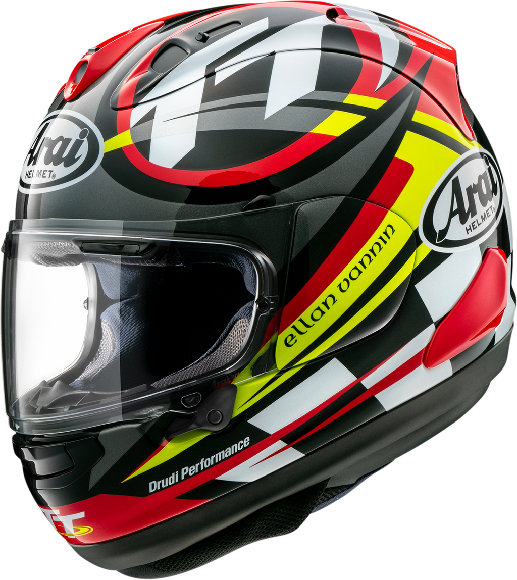 ARAI HELMETS, ARAI Helmets Corsair-X Isle of Man TT 2023 XS - Advanced Motorcycle Helmet with Superior Ventilation and Safety Features