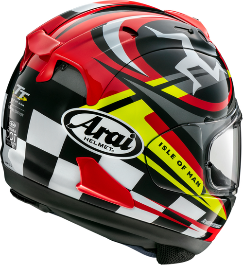 ARAI HELMETS, ARAI Helmets Corsair-X Isle of Man TT 2023 XS - Advanced Motorcycle Helmet with Superior Ventilation and Safety Features