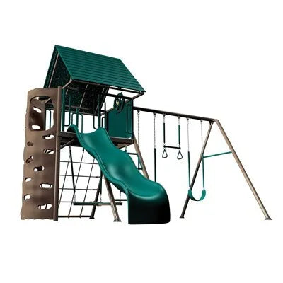 Lifetime Big Stuff ® Swing Set with Bucket Swing and Children's Picnic Table