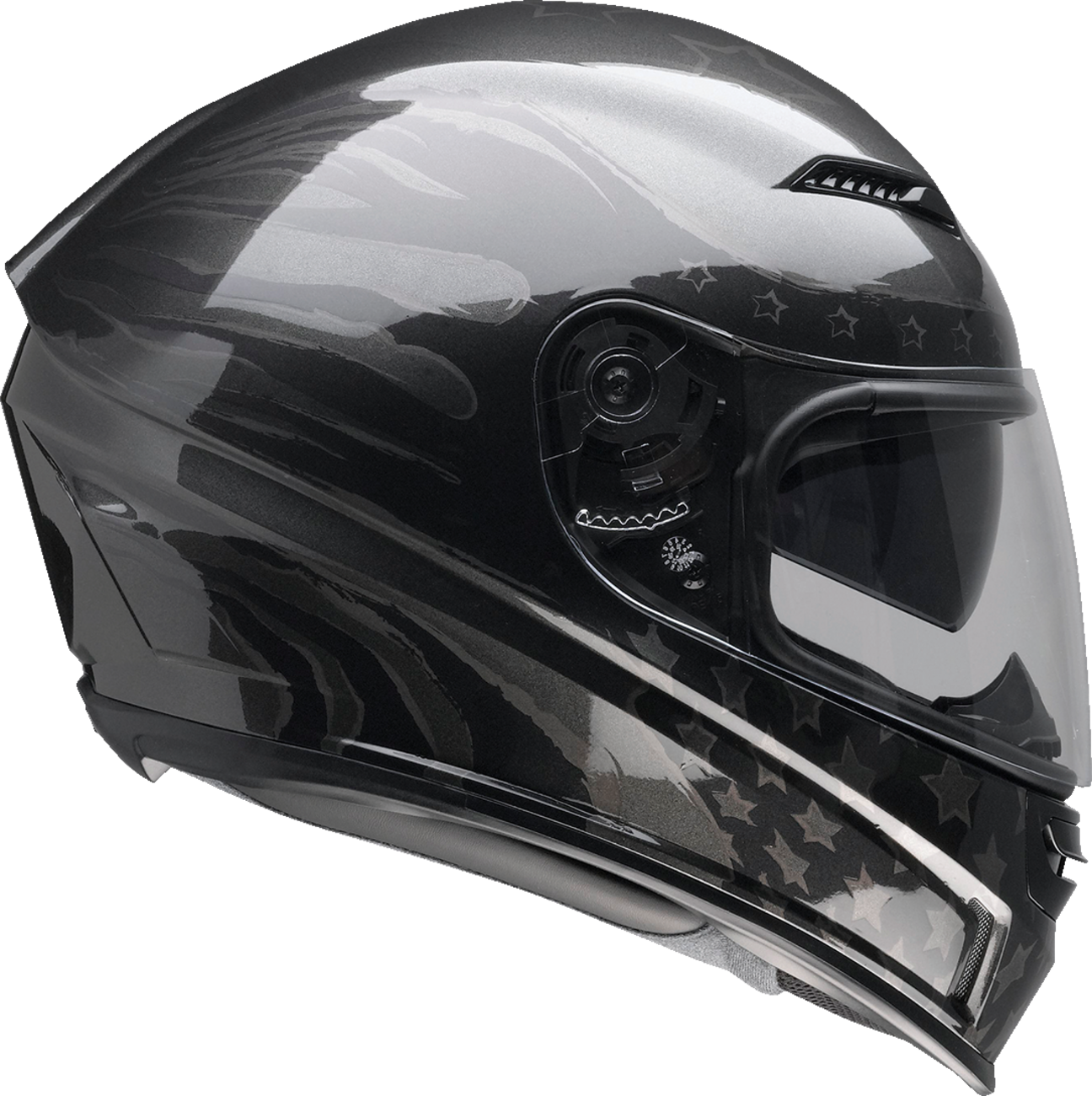 Z1R, Z1R Jackal Patriot Stealth Motorcycle Helmet 3XL by Z1R - Part 0101-15432
