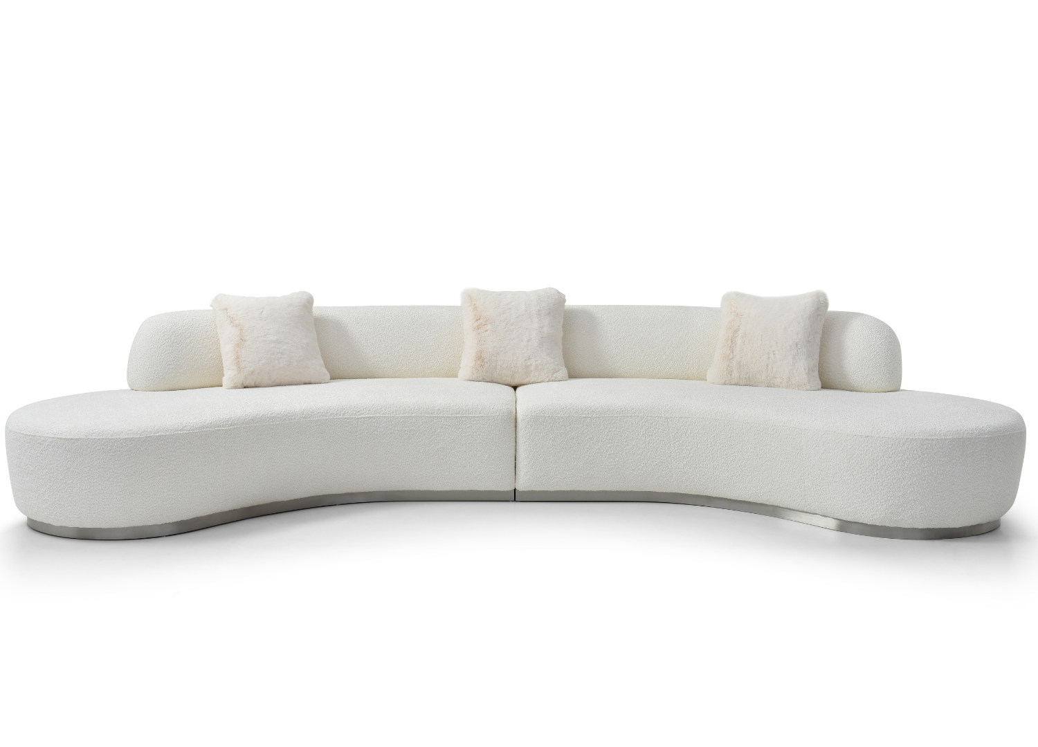 Perla Curved Sofa