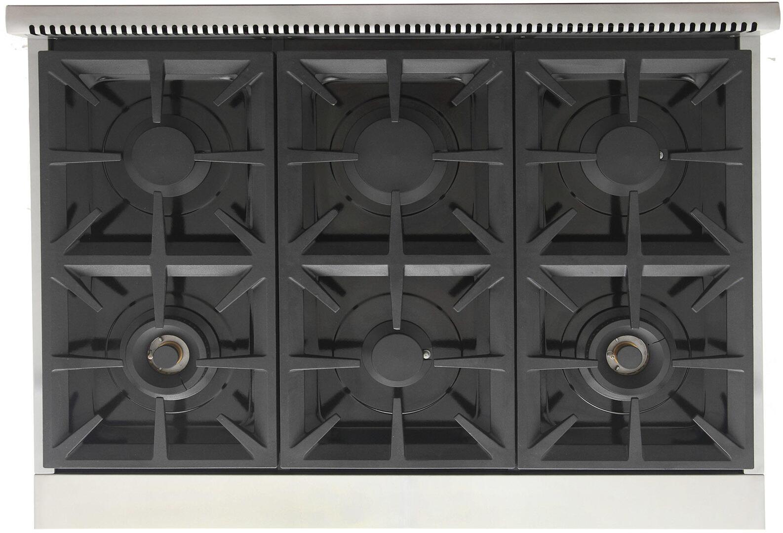Kucht 36" Stainless Propane Cooktop-KFX369T/LP-K