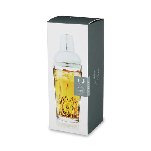 Admiral™ Crystal Cocktail Shaker with Builtin Strainer