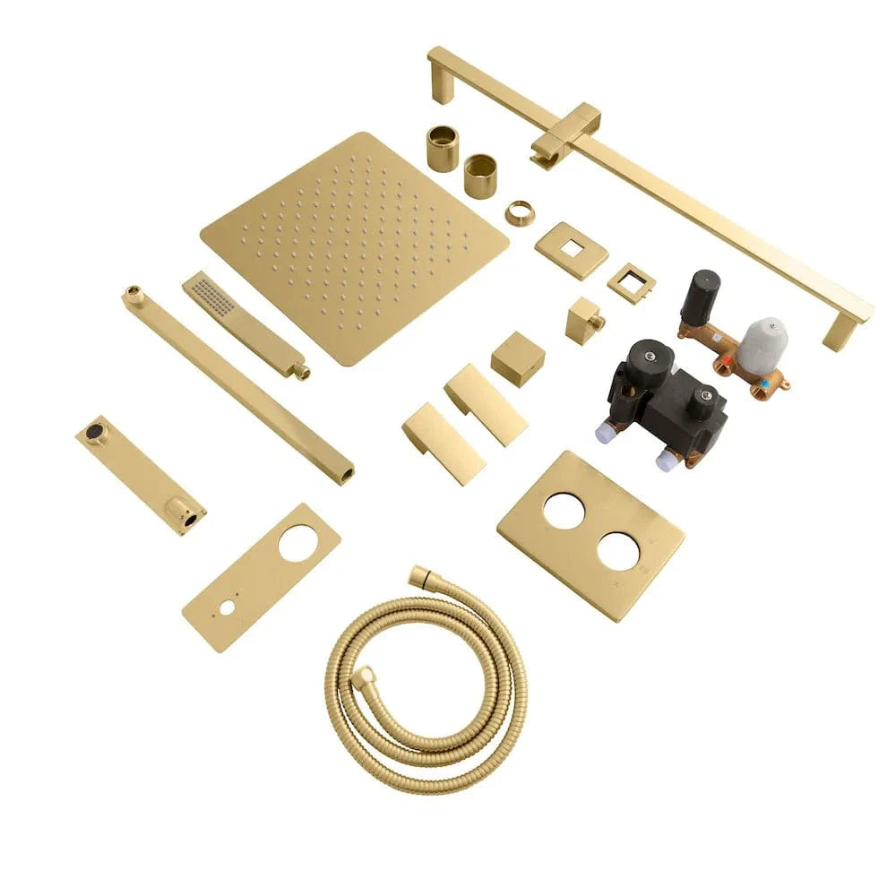 ZLINE Bliss Shower System Oversized Shower Head, BLS-SHS12-CB