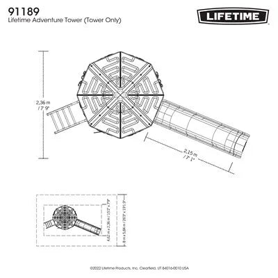 Lifetime Adventure Slide Tower