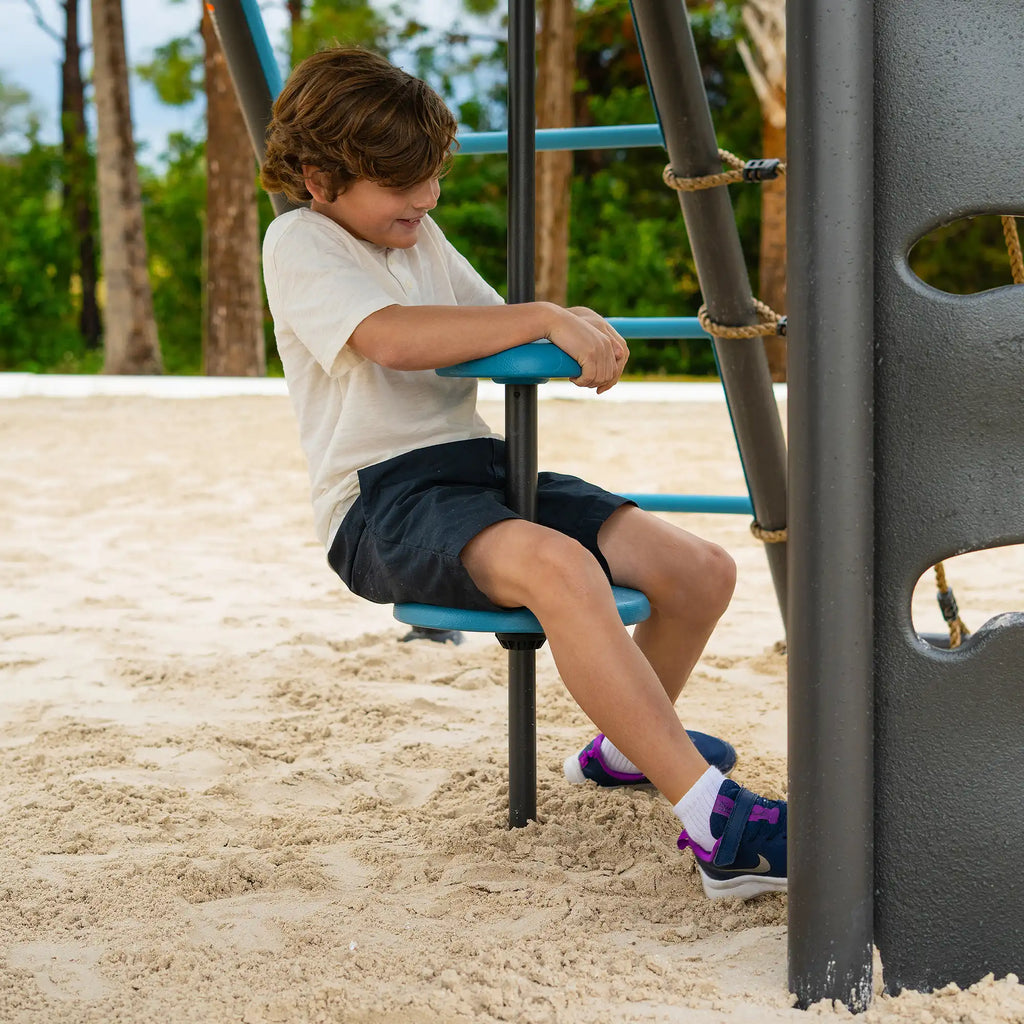 Lifetime Big Stuff Adventure Swing Set with Spider Swing