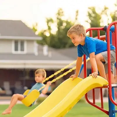 Lifetime Monkey Bar Adventure Swing Set