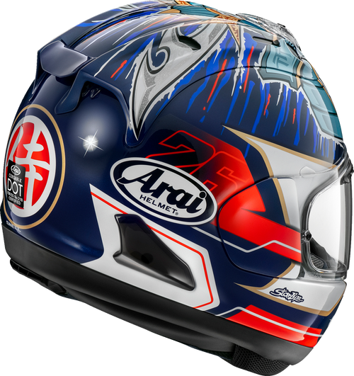 ARAI HELMETS, ARAI HELMETS Corsair-X Dani Samurai-3 Motorcycle Helmet – Medium (Part No. 0101-17689)