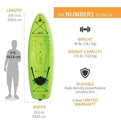 Lifetime Hydros 85 Sit-On-Top Kayak