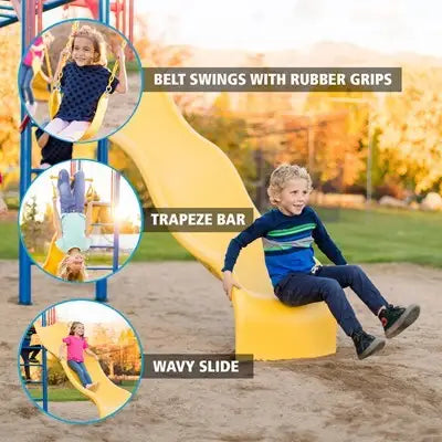 Lifetime Monkey Bar Adventure Swing Set