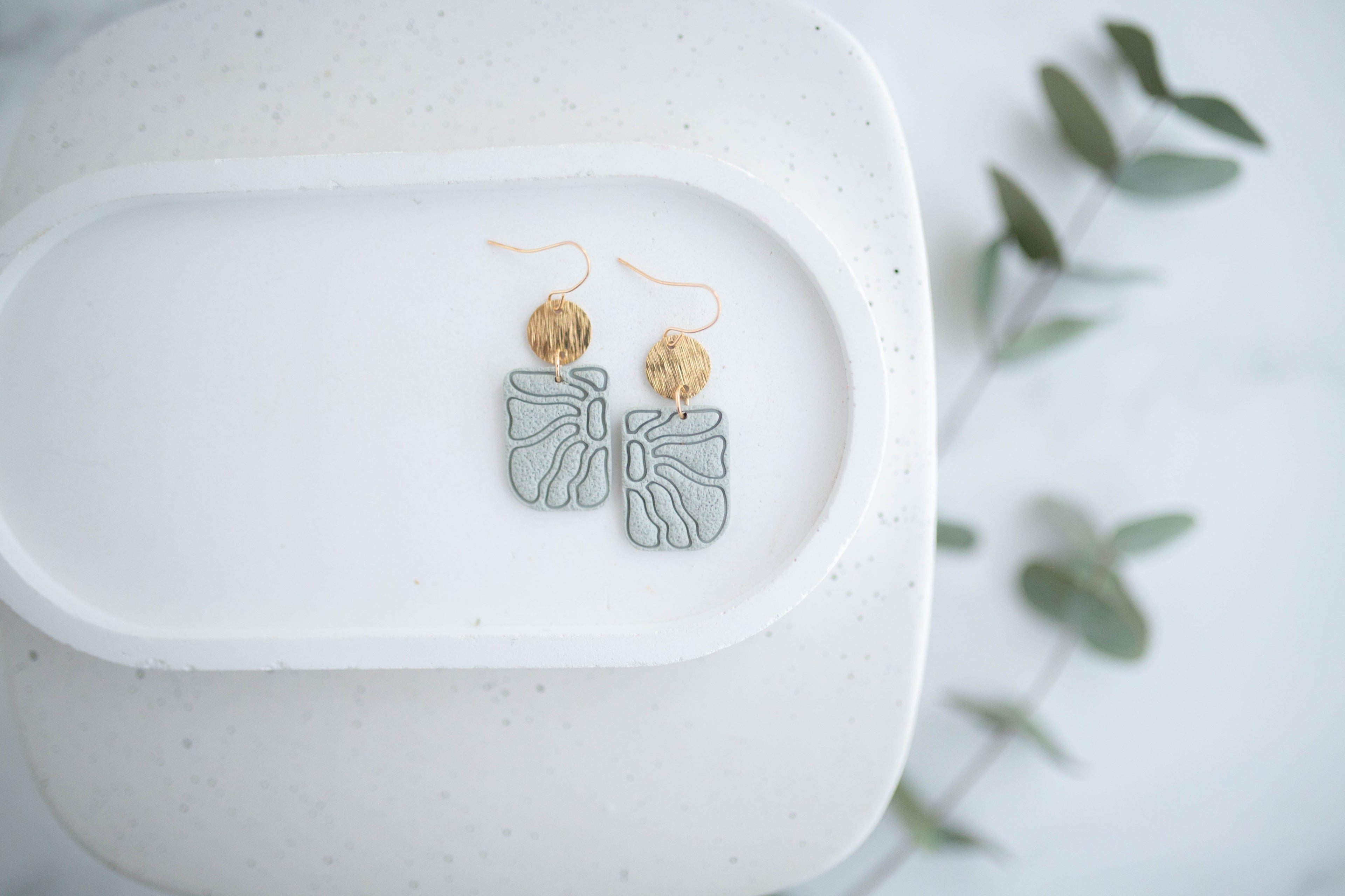 Clay Earrings | Spring Fling Flower Dangles | Spring Fling Collection