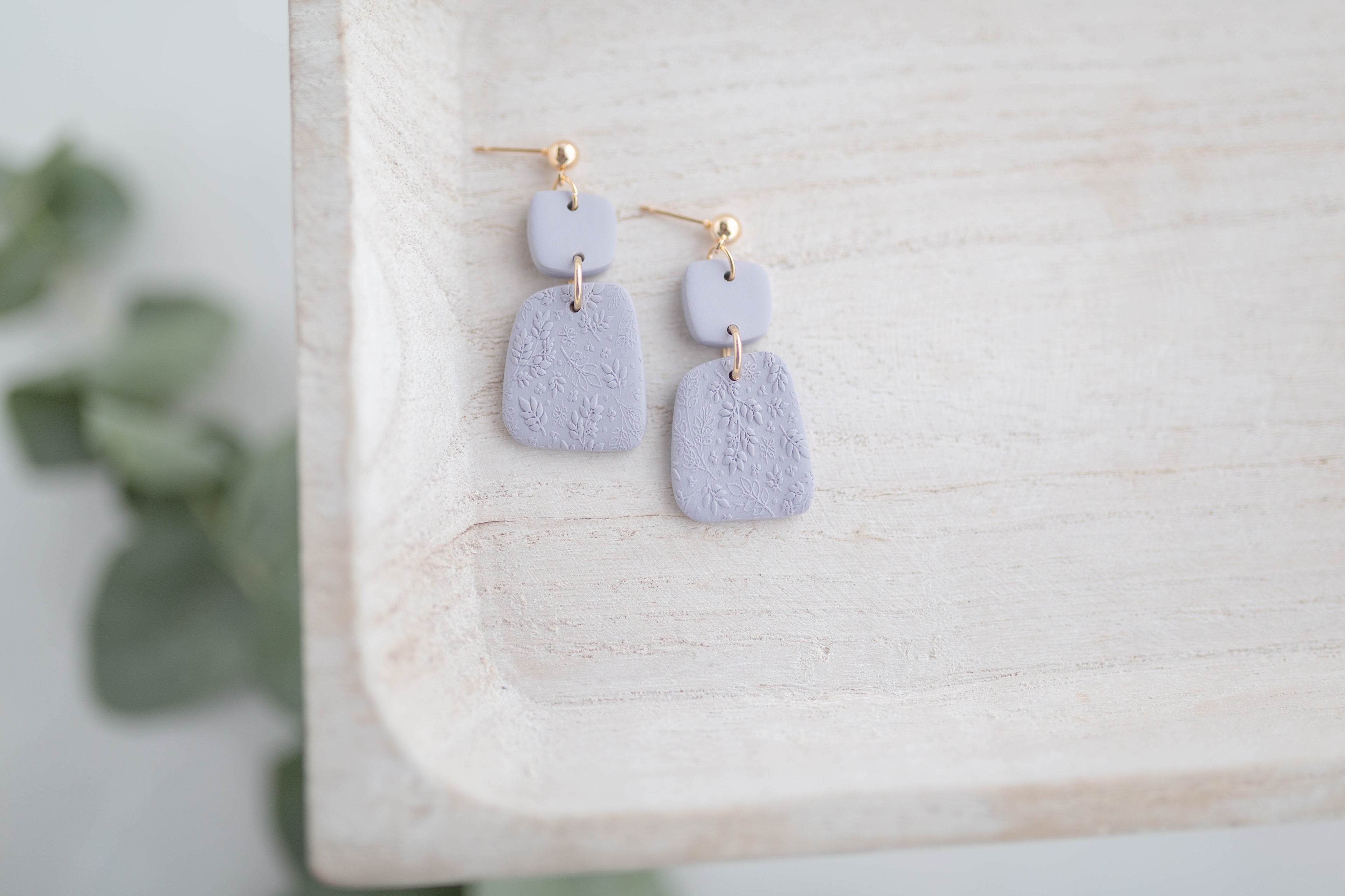 Clay earring | Flower Garden Dangles | Garden Collection