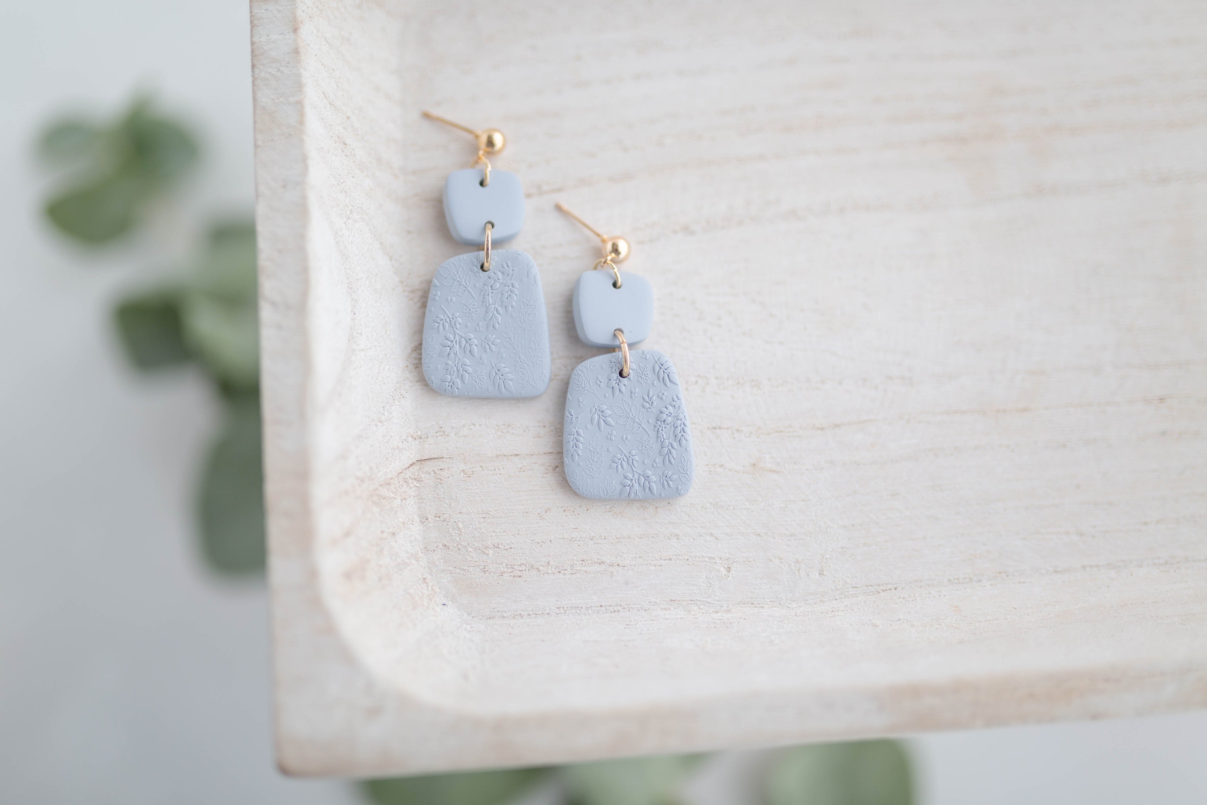 Clay earring | Flower Garden Dangles | Garden Collection