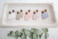 Clay earring | Poppy Garden Dangles | Garden Collection