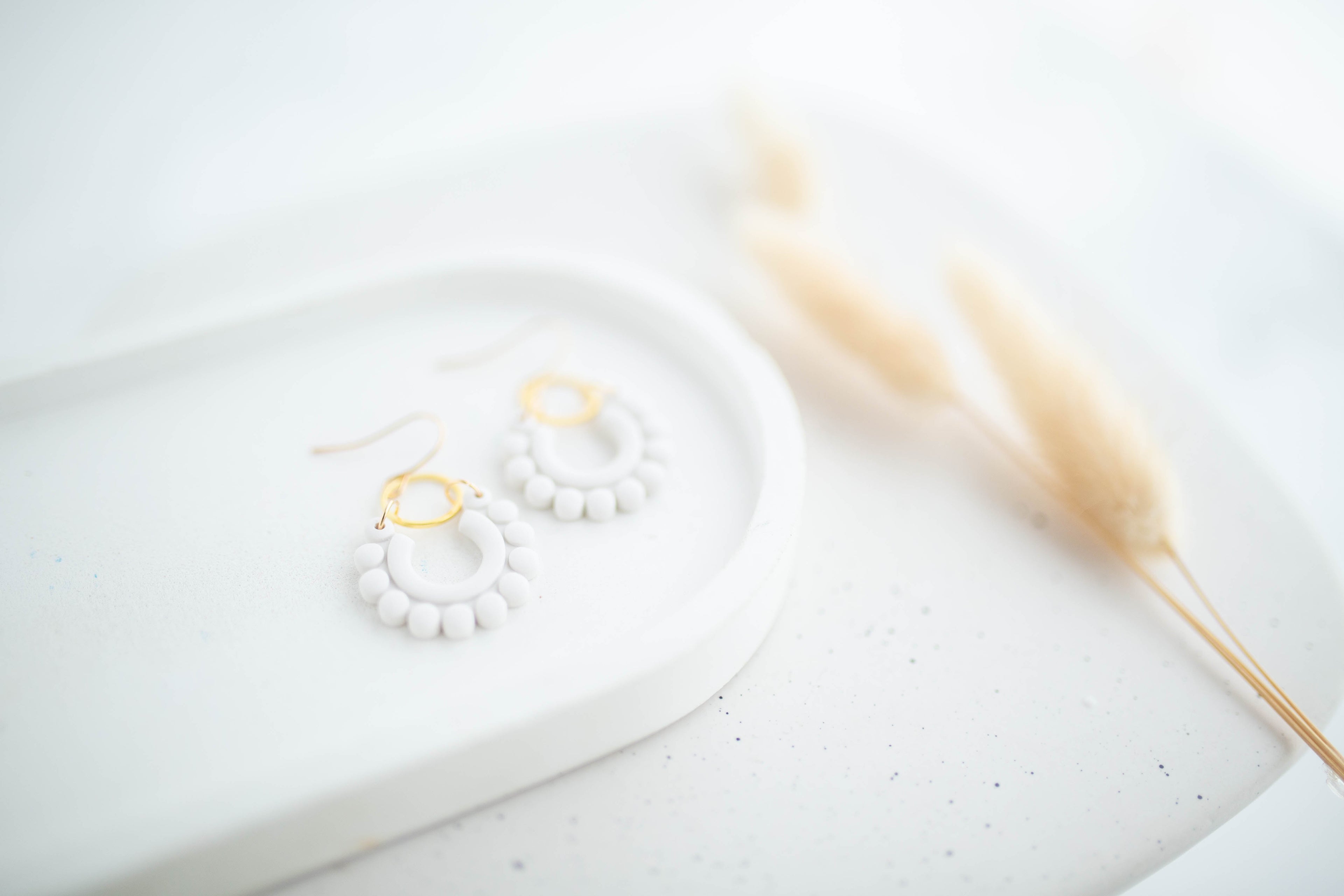 Clay Earrings | Happy Dangles | Happy Collection