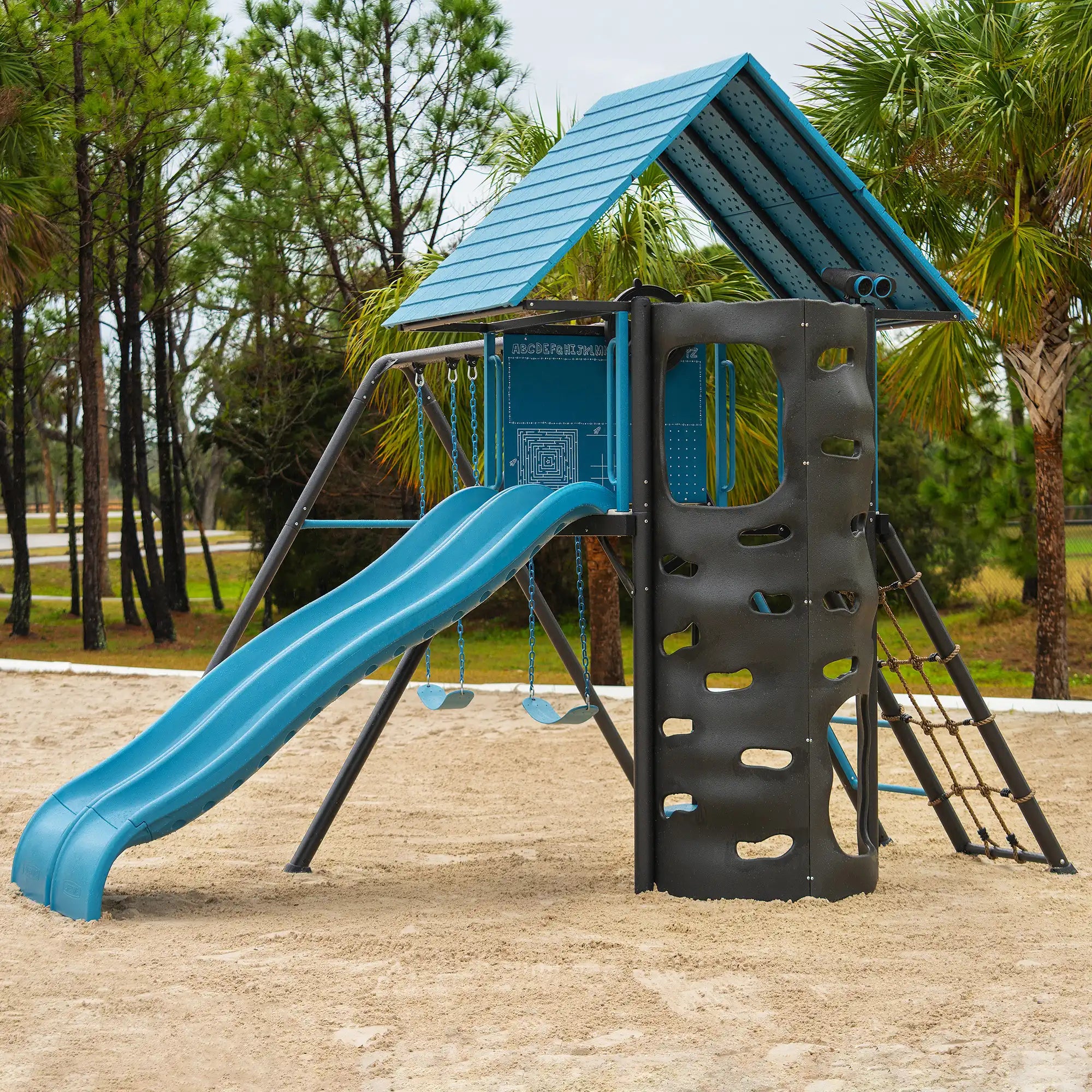 Lifetime Big Stuff Adventure Swing Set with Spider Swing