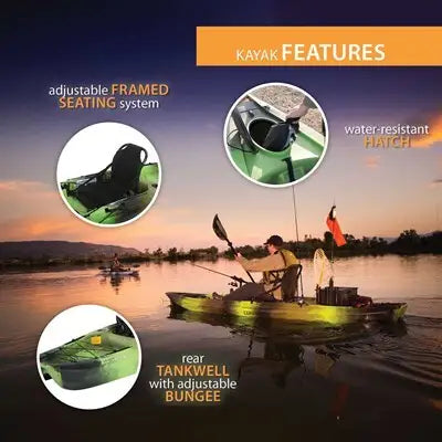 Lifetime Stealth Pro Angler 118 Fishing Kayak