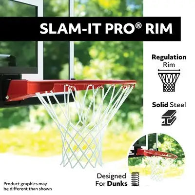 Lifetime Adjustable Round In-Ground Basketball Hoop (54-Inch Polycarbonate)