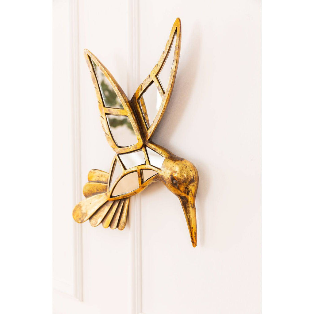 Wall Object Hummingbird Mirror 27x32cm