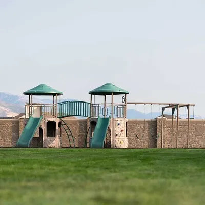 Lifetime Double Adventure Tower with Monkey Bars