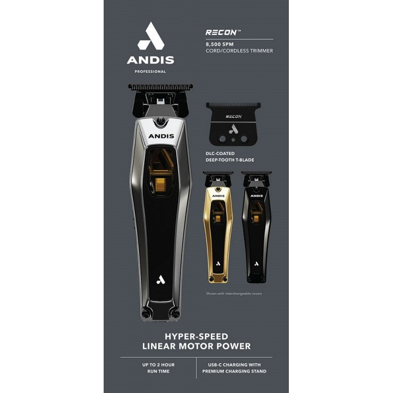 Andis Recon Trimmer with FREE ProFoil Plus Shaver