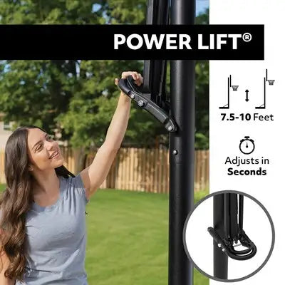 Lifetime Adjustable Round In-Ground Basketball Hoop (54-Inch Polycarbonate)