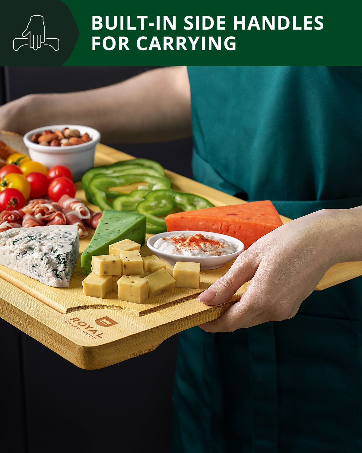 Cutting Board L, 15”x10”