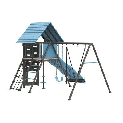 Lifetime Big Stuff Adventure Swing Set with Spider Swing