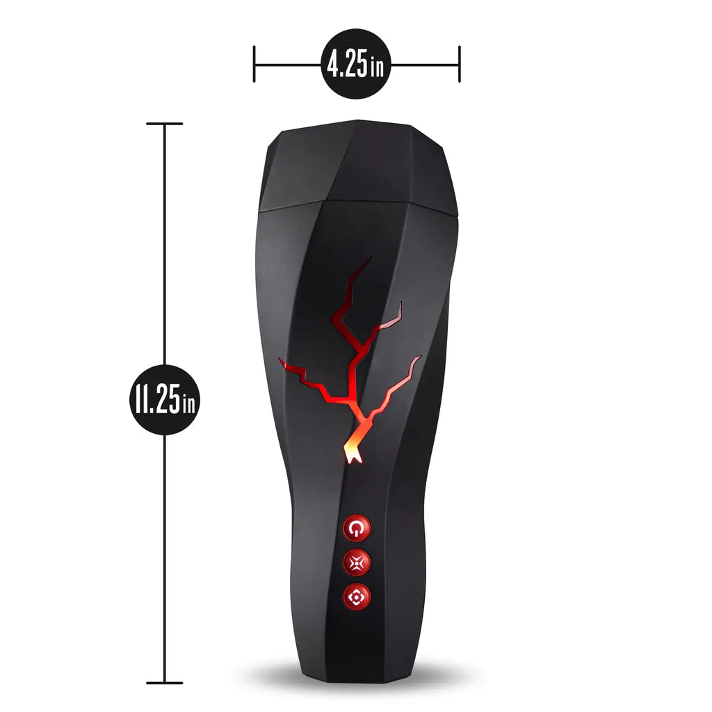 Storm Vibrating Masturbator with Headphones - M For Men