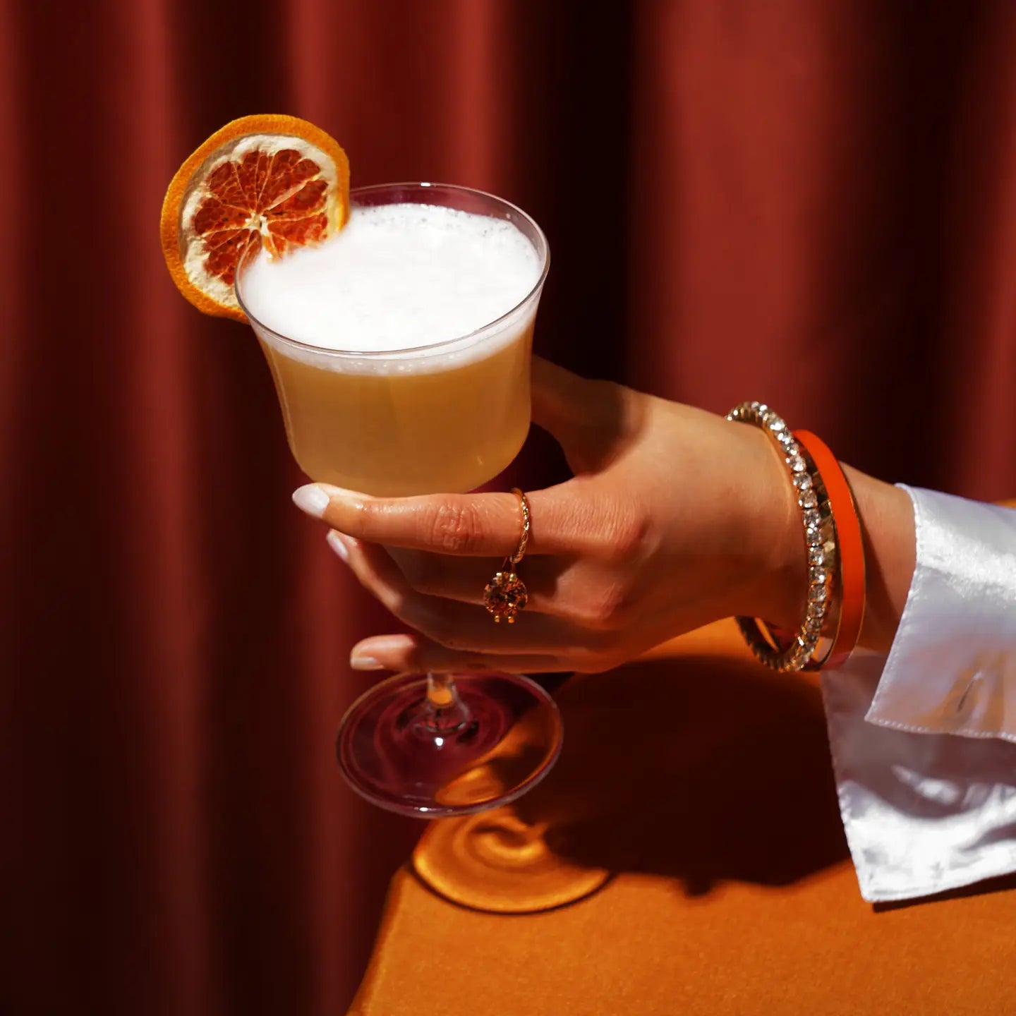 Raye™ Stemmed Crystal Sour Glasses - Set of 2