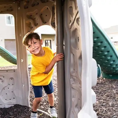 Lifetime Double Adventure Tower with Monkey Bars