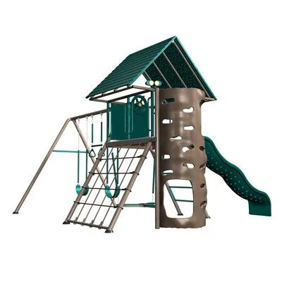 Lifetime Big Stuff ® Swing Set with Bucket Swing and Children's Picnic Table