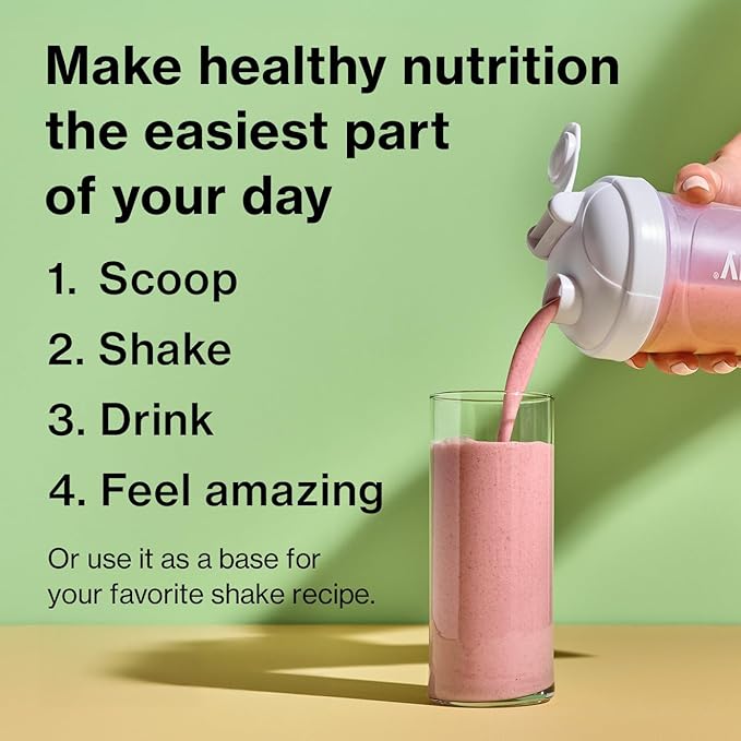 Shakeology 0g Added Sugar Plant Based Protein Powder Blend, Gluten-Free Shake with Vitamins and Minerals – Helps Support Healthy Weight Loss, Lean Muscle, Gut Health – Chocolate, 30 Servings
