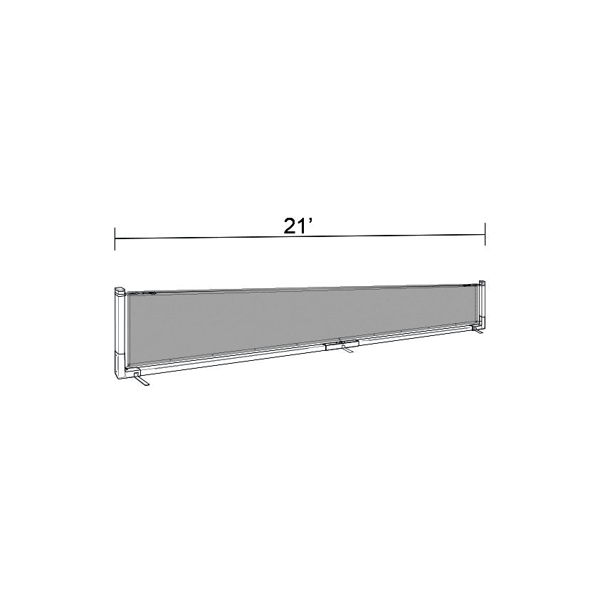 Douglas® Movable, Pickleball Court Divider Systems